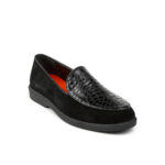 Γυναικεία Μοκασίνια  Μαύρο Suede – Κομψό & Άνετο για Κάθε Περίσταση 150022
