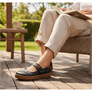 Γυναικεία Δερμάτινα Παπούτσια με Μπαρέτα – Άνεση, Σταθερότητα & Κομψότητα 73082611 Γυναικεία Δερμάτινα παπούτσια