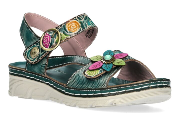 Δερμάτινα πέδιλα Laura Vita