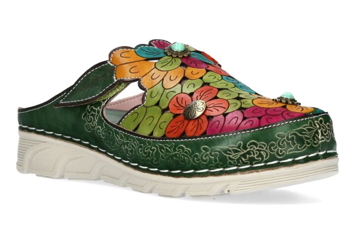 Δερμάτινα πέδιλα Laura Vita