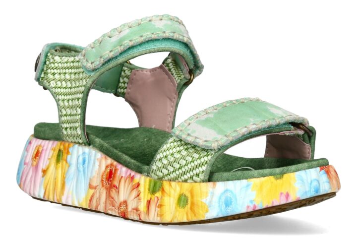 Δερμάτινα πέδιλα Laura Vita