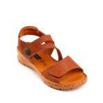 Γυναικεία Δερμάτινα Πέδιλα – Ταμπά με Ανατομικό Πάτο & Ρυθμιζόμενα Λουράκια 71704142