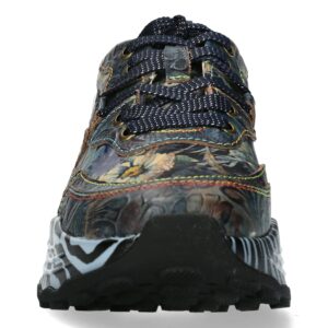 Γυναικεία Δερμάτινα Sneakers Laura Vita – Floral & Animal Print Flash Jeans Laura Vita sneakers