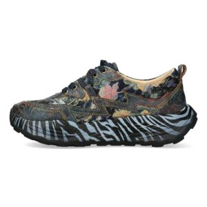 Γυναικεία Δερμάτινα Sneakers Laura Vita – Floral & Animal Print Flash Jeans Laura Vita sneakers